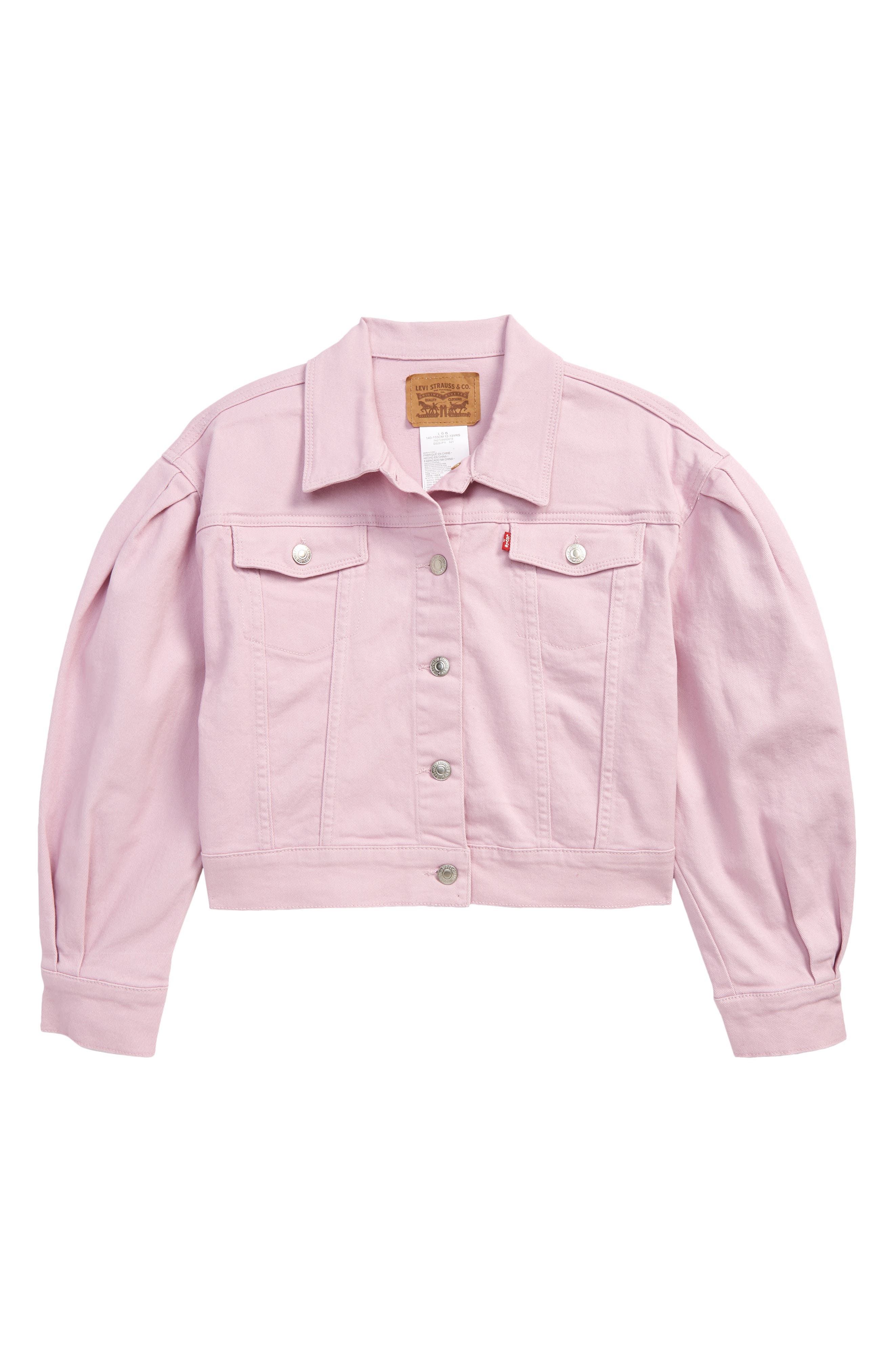 Levi/'s Kids Lvg Oversized Pleat Slv truckr Giacca Bambine e Ragazze